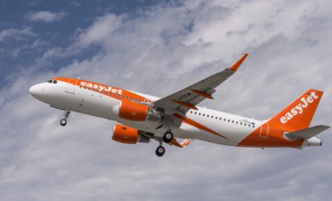 Avion de la compagnie aérienne easyJet